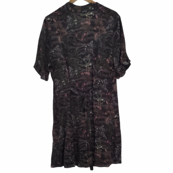 All Saints Fay Paradeep Tropical Print Dress - Picture 6 of 16